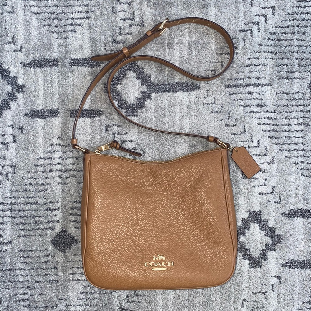 Coach Ellie File Leather Crossbody Bag C1648